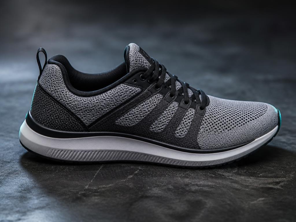 Mud-caked mesh runner after HI-SAVVY deep cleaning